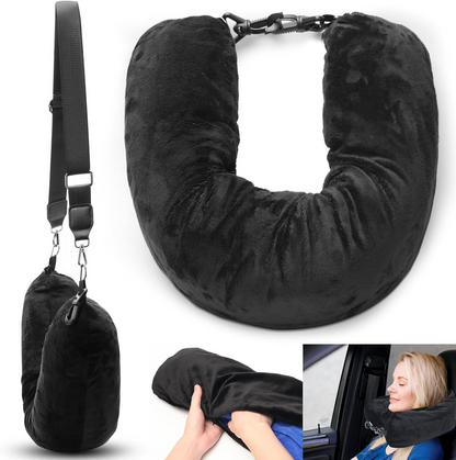 Refillable Travel Neck Pillowcase