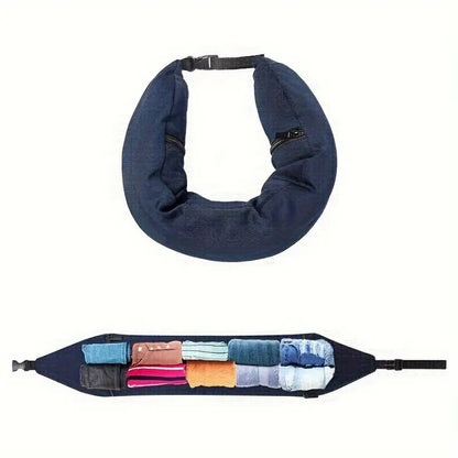 Refillable Travel Neck Pillowcase